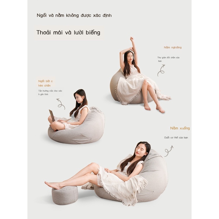 Phòng ngủ sofa lười, ban công tatami