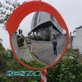 Gương cầu lồi giao thông KENZIO CM-60, đường kính 60 cm, dùng quan sát trong giao thông