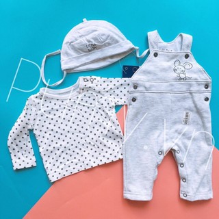 Set yếm dài 3 món cho bé sơ sinh y151222