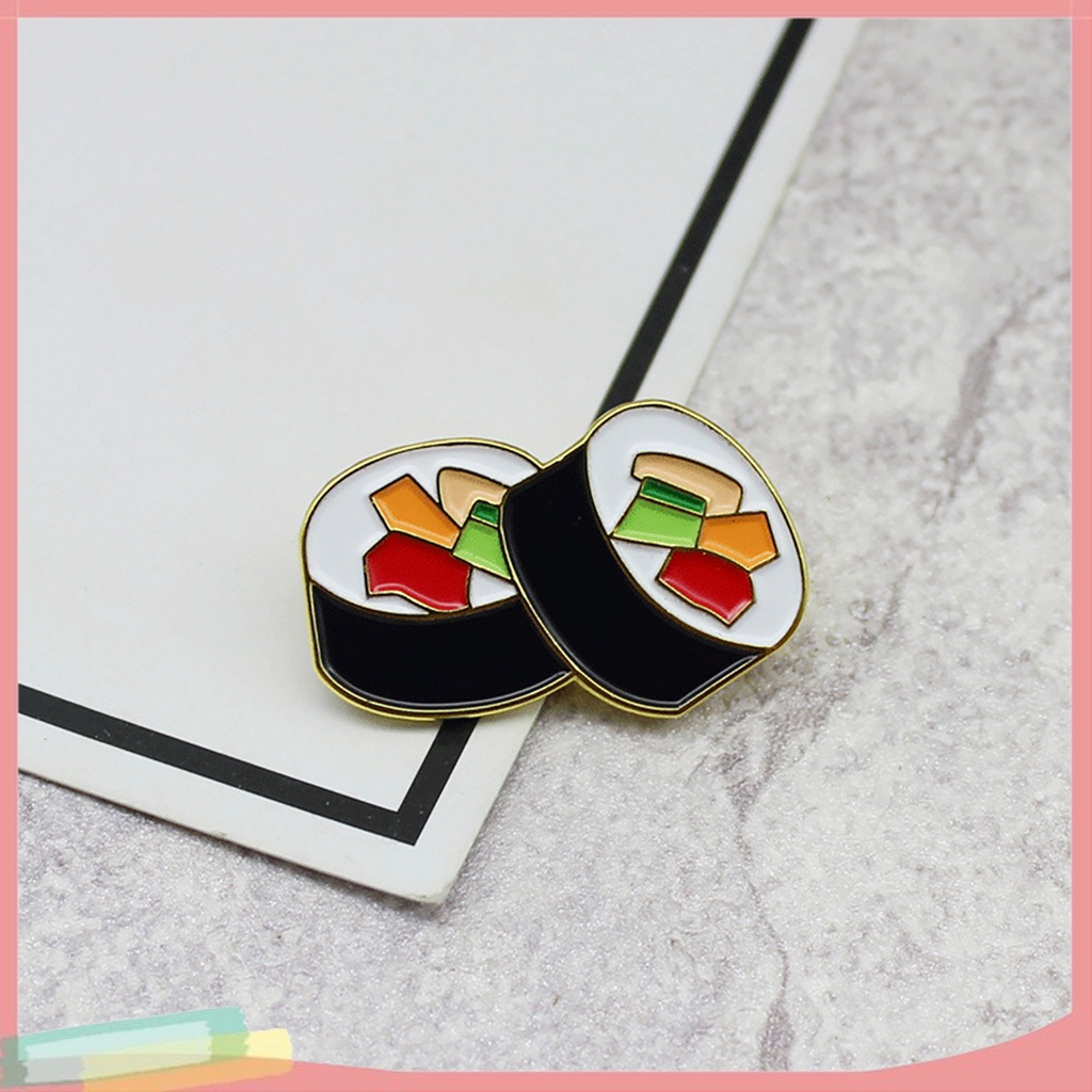 Ghim Cài Áo Hình Sushi Độc Đáo Thời Trang