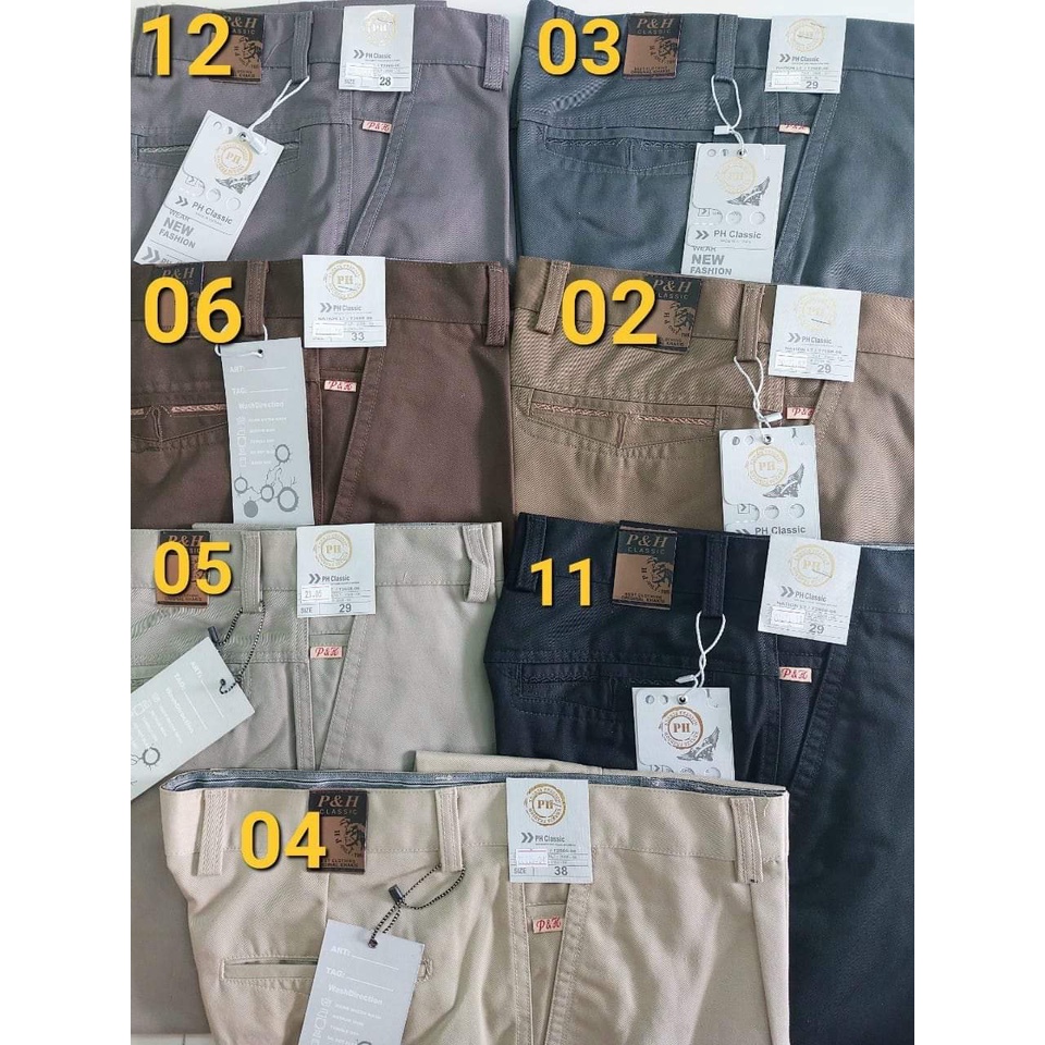 Quần kaki nam phom classic cơ bản hàng VNXK chuẩn đẹp - Hình thật 100%