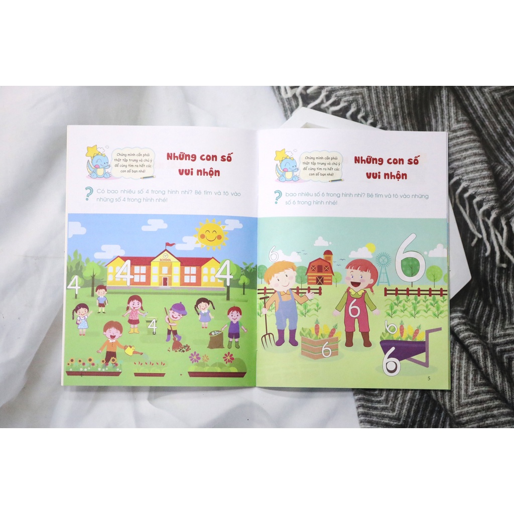 Sách - Khủng Long Tinh Nghịch - Cuốn Lẻ Giúp Bé Phát Triển Khả Năng Chú Ý và Tập Trung