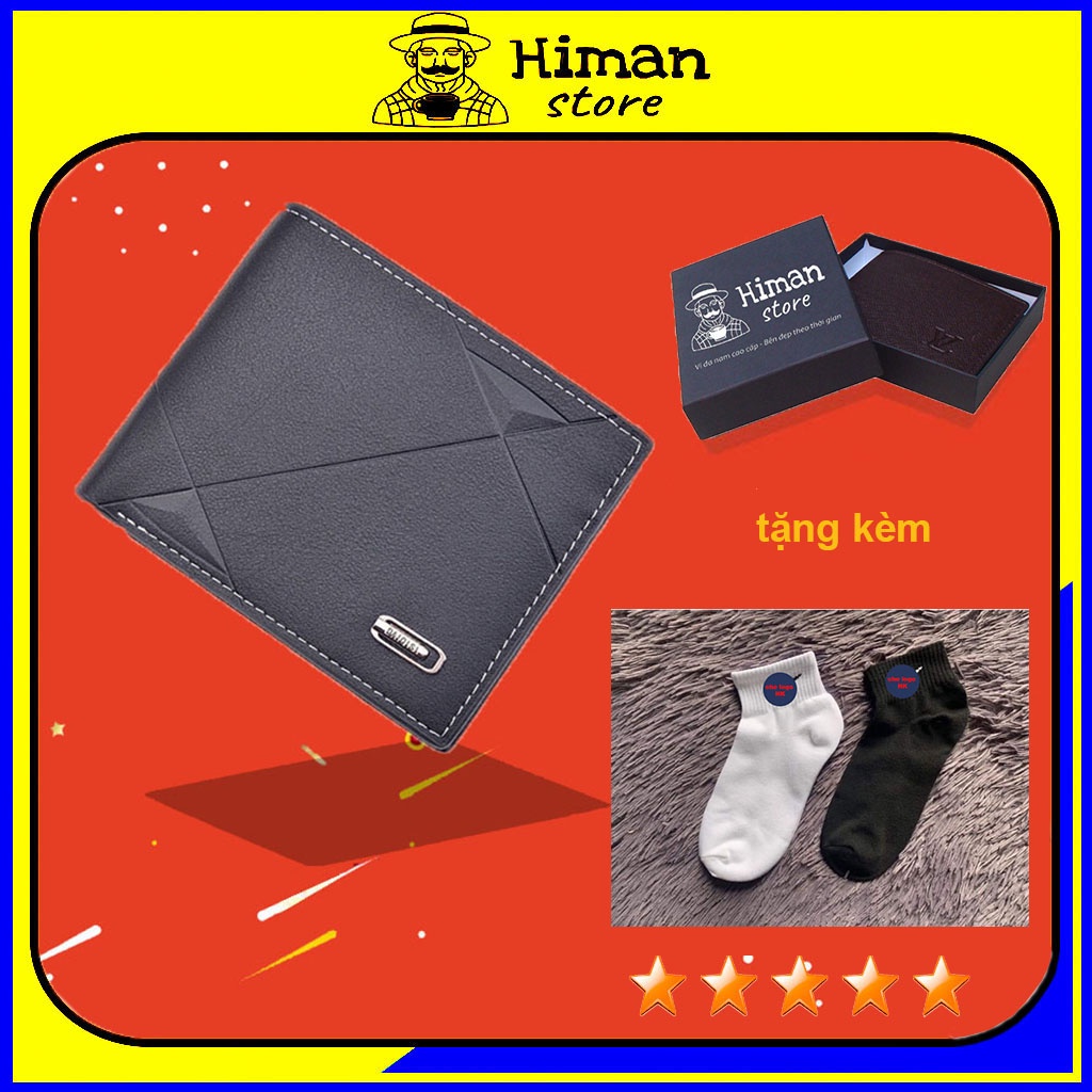 Ví nam hàn quốc mini thời trang cao cấp đẹp giá rẻ Himan-VN230