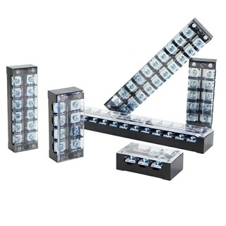 Cầu Đấu Điện Domino đủ kích cỡ, TB15, 15A 3P 4P 6P 12P, lược cài Jumper 600V