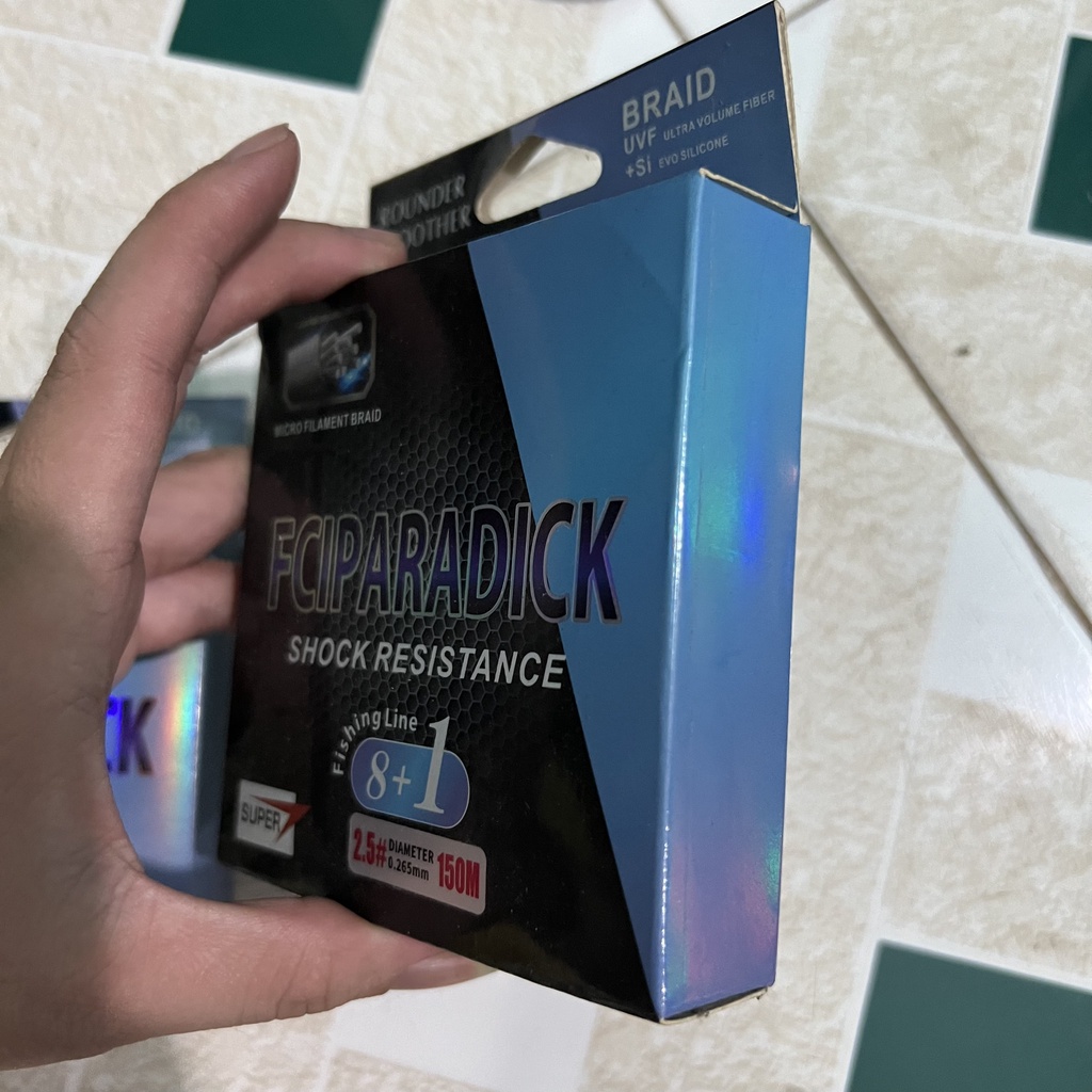 Dây Dù 150m Dù Chìm Câu Cá Pe FCIPARADICK 8+1 - DD150M2