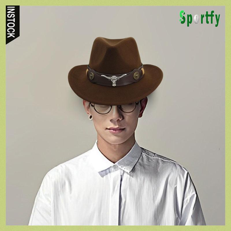 Nón Cao Bồi Rộng Vành lzdxwcke1 Cho Nam Nữ