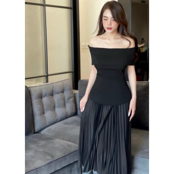 Áo Ống Trễ Vai Bảng To Phong Cách Hiện Đại CC082