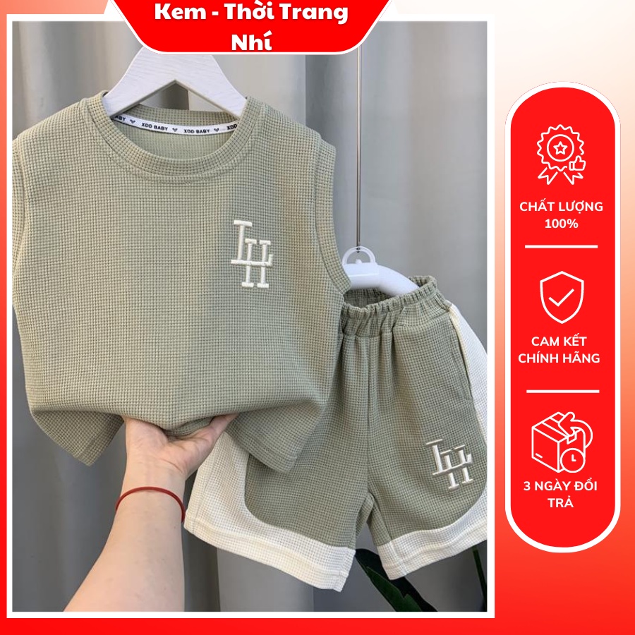Sét đồ sát nách,chất thun tổ ong loại 1 thoáng mát , thấm hút mồ hôi,hàng qc 3 màu đủ size cho bé từ 8/36kg