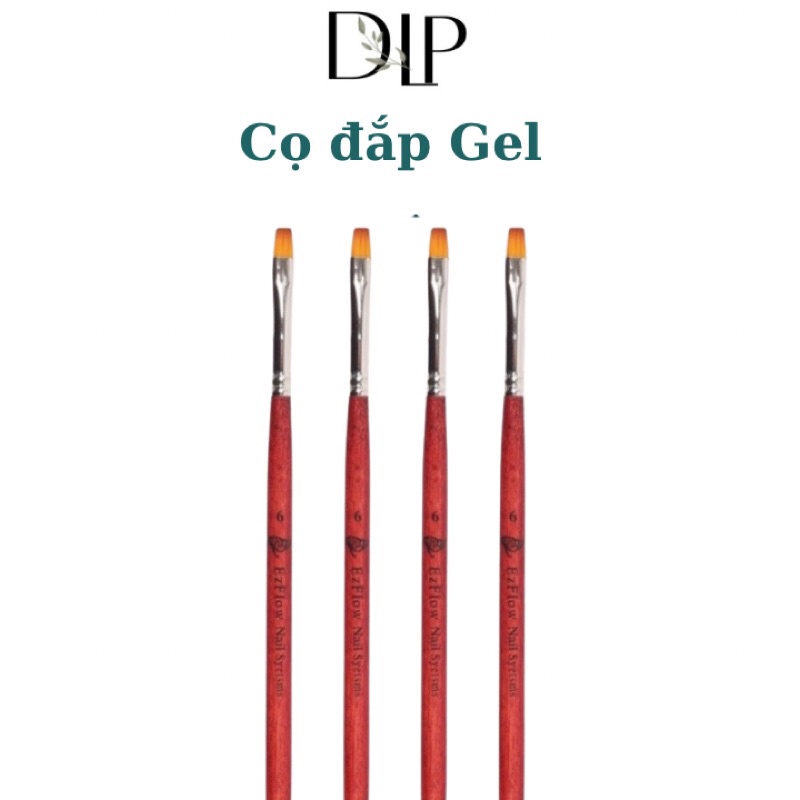 Cọ đắp gel EZFLOW ( cán gỗ )