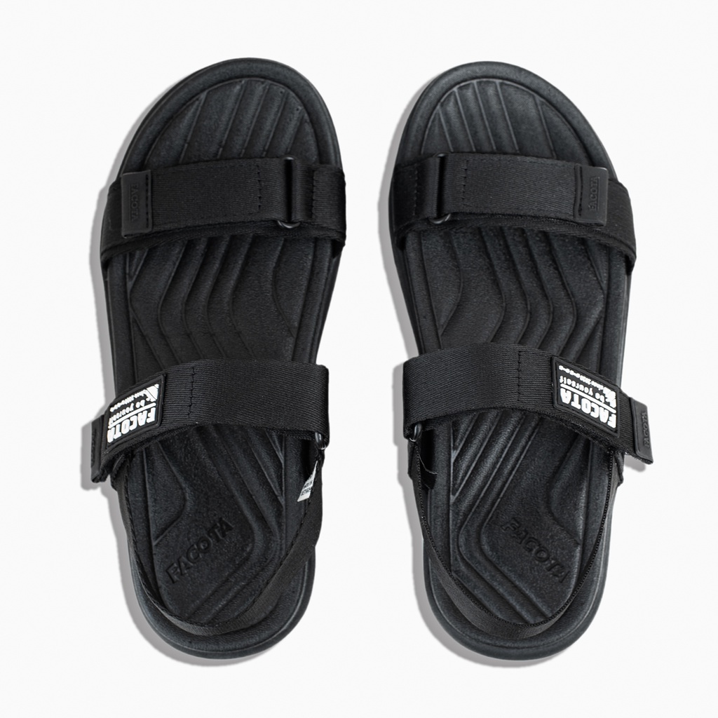 FACOTA │Giày Sandal Unisex thể thao Facota V6S SP02 - ĐEN TRẮNG
