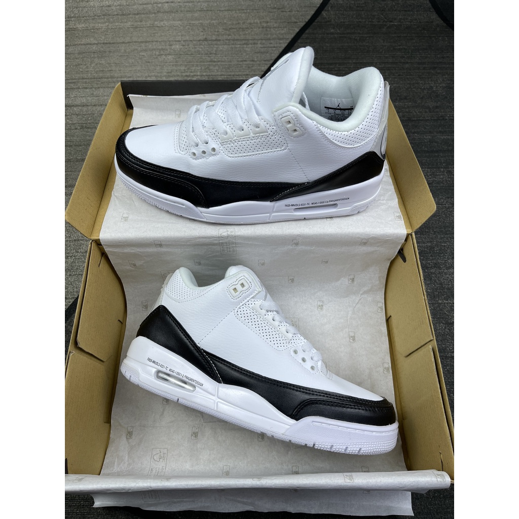 Giày Jordan 3 bản cao cấp trắng custom siêu đẹp