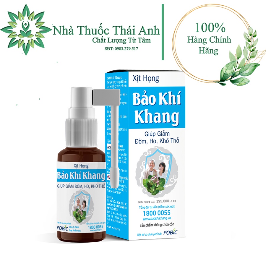 Xịt Họng Bảo Khí Khang