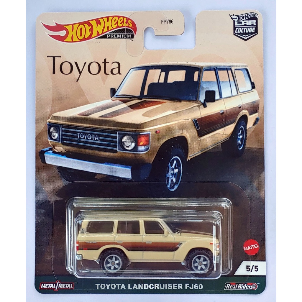 Xe mô hình Hot Wheels Toyota Landcruiser FJ60