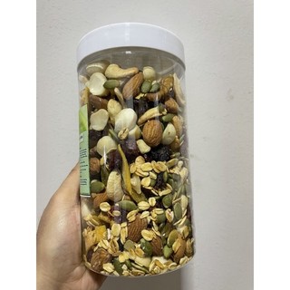 500g granola siêu hạt loại đặc biệt (có nhân mắc ca - cam kết ngon ko hôi dầu)