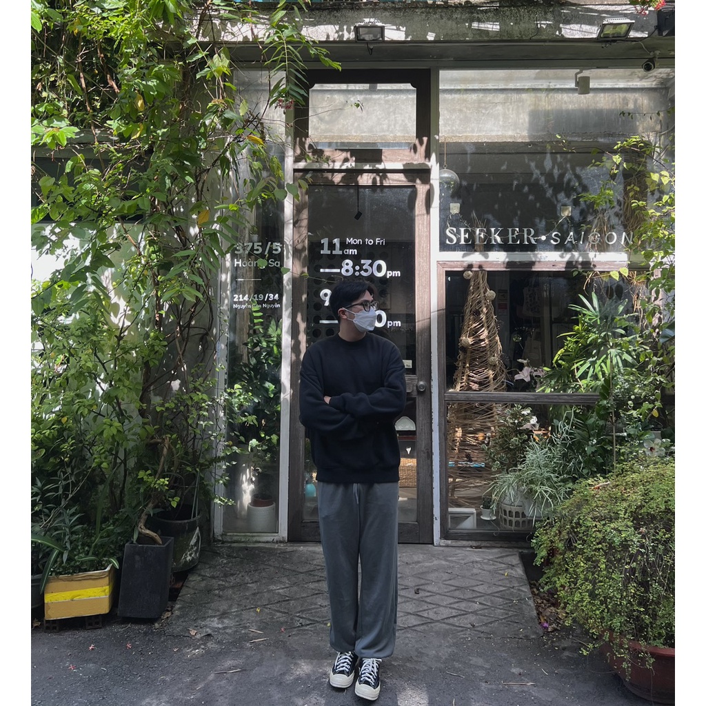 Quần Sweatpant hiệu GIJAY Nga_Dark Green