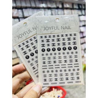 [HANGKIU] HÌNH DÁN 3D NAILS THƯƠNG HIỆU.