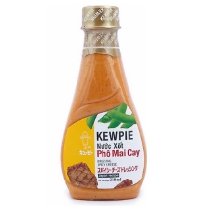 Nước xốt phô mai cay kewpie 210g