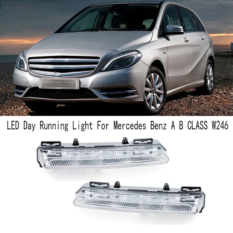 Phụ Kiện Điện Tử W2466 W246 2049069200 Đèn LED Cảnh Báo Ban Ngày Cho Xe Hơi Mercedes Benz A B CLASS