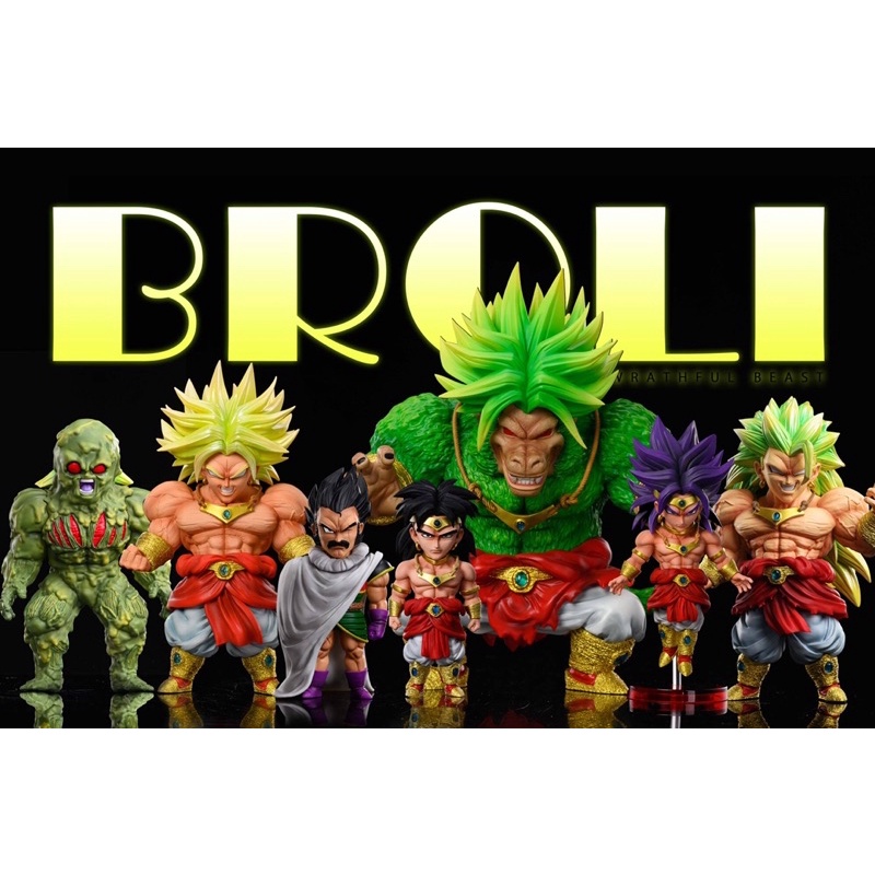 Mô hình nhân vật Dragon Ball Broly Super Saiyan 3 League studio