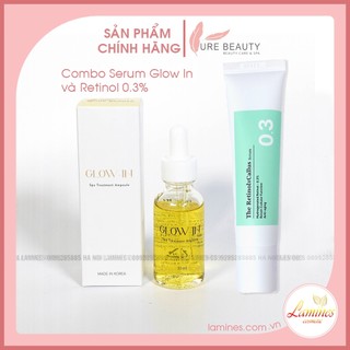 Combo Serum Glow In 30ml Và Serum Retinolx Callus 30ml