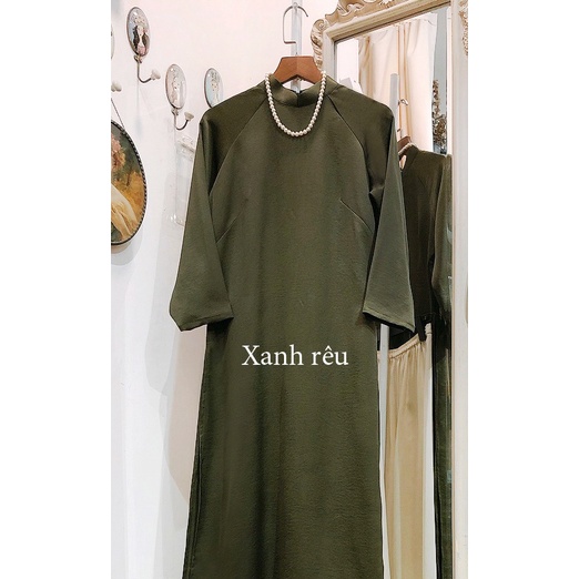 Áo Dài và Quần lẻ Tây Thi Màu Trơn