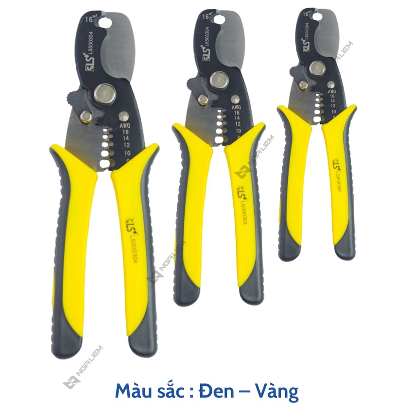 Kìm tuốt dây đầu Cắt Cáp 304 LS+