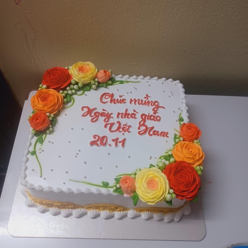 Bánh kết hoa siêu đẹp chỉ từ 150k