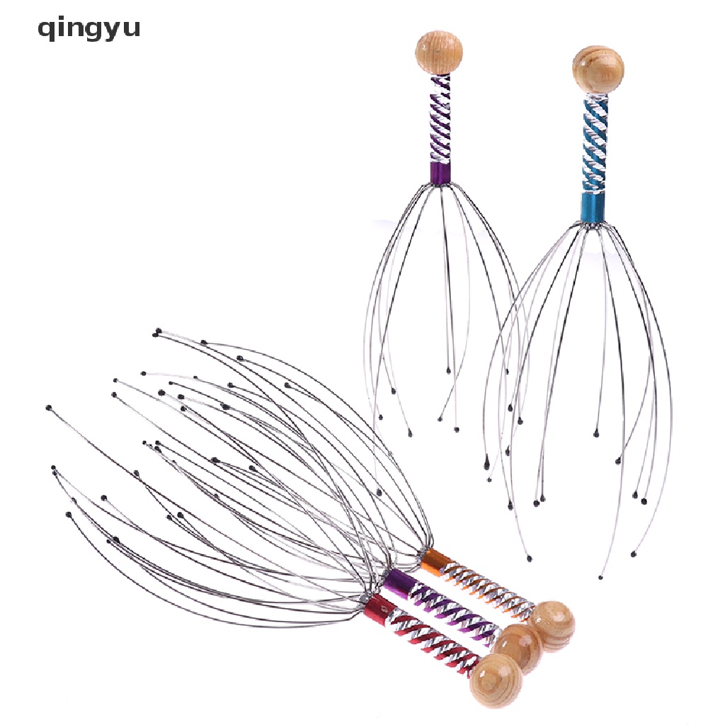 1 Dụng Cụ Mát Xa Da Đầu Cầm Tay Giúp Giảm Căng Thẳng Cho SPA Kẹp Tóc PLI PLI Chất Lượng Cao