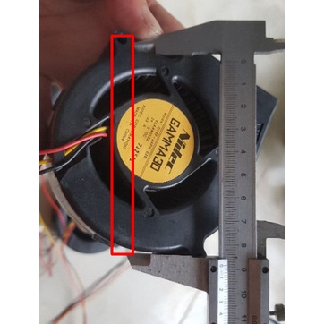 Quạt Sò 12 vôn : Nidec Gamma30 / Gamma32,...  hàng tháo máy bao ngon !