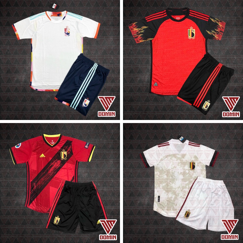 Áo Bóng Đá Đội Tuyển Bỉ Trắng Sân Khách 2021 Hàng Thái Xin - Áo Đá Banh Đẹp ĐÀM SPORT 3