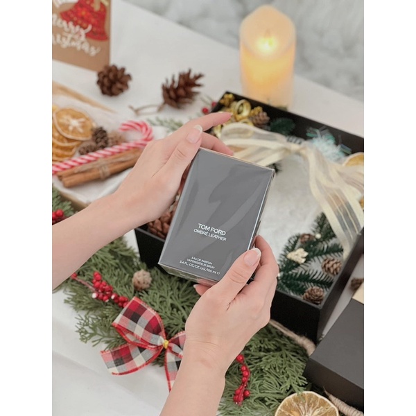 Nước Hoa Unisex TomFord Ombré Leather bản Fullseal 100ml | PiuPiu Authentic