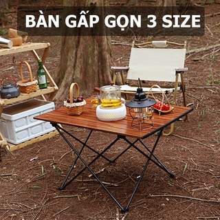 Bàn Cắm Trại Gấp Gọn Đa Năng - Bàn Xếp Gấp Gọn Du Lịch Dã Ngoại, Câu Cá, Phượt Đủ Size