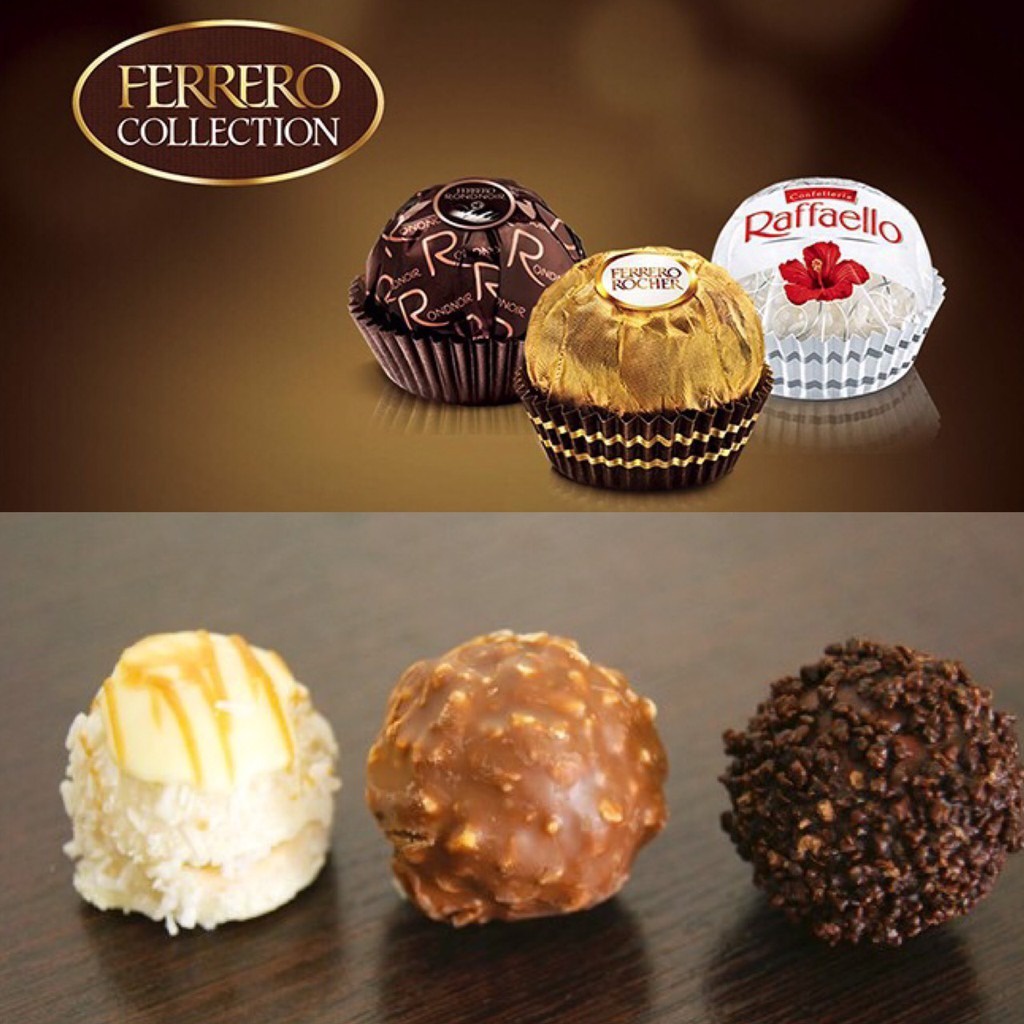 Chocolate nhân Hạt dẻ Ferrero Rocher - EDS