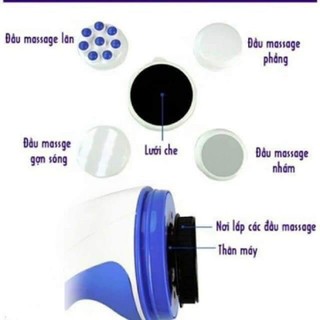 [FREESHIP50K] MÁY MASSAGE RELAX & SPIN TONE - A781 7 ĐẦU