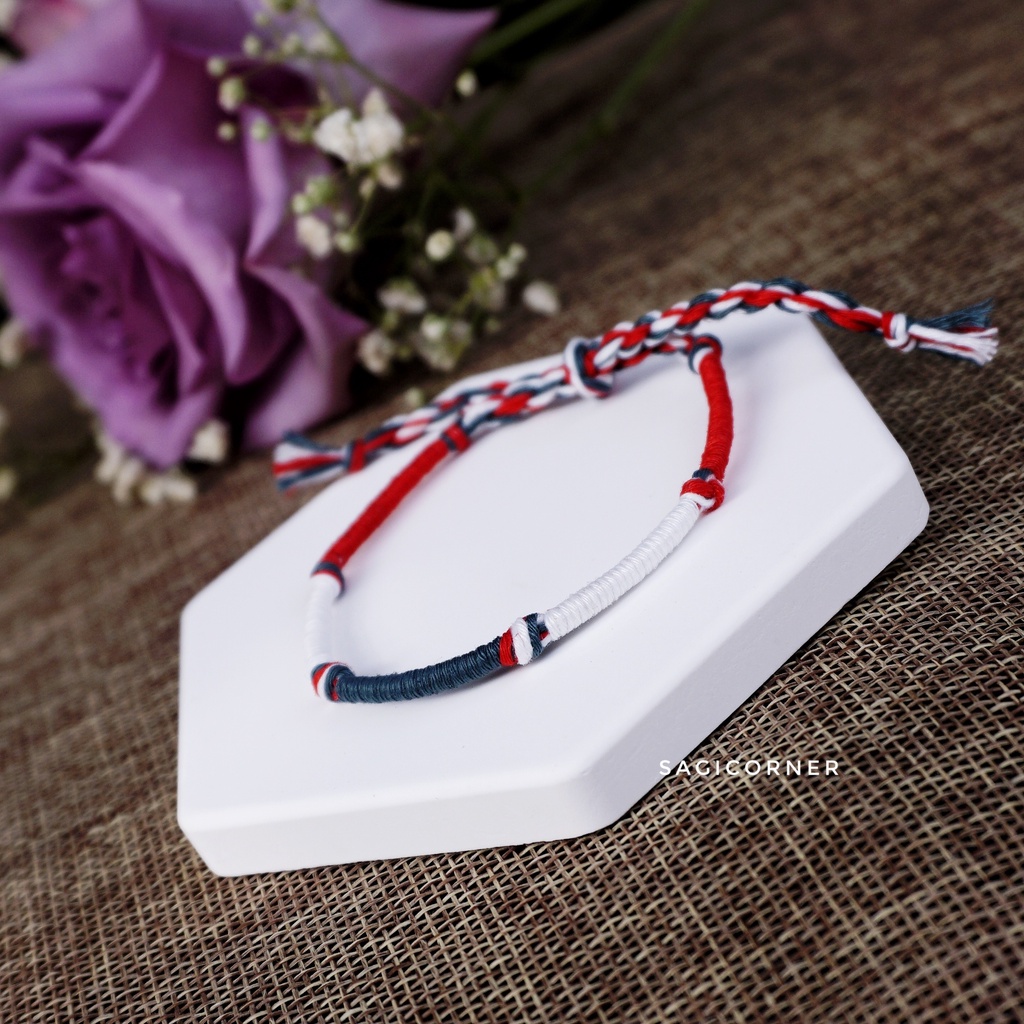Chap.2 - Vòng tay, chân màu giáng sinh unisex l Wrap bracelet