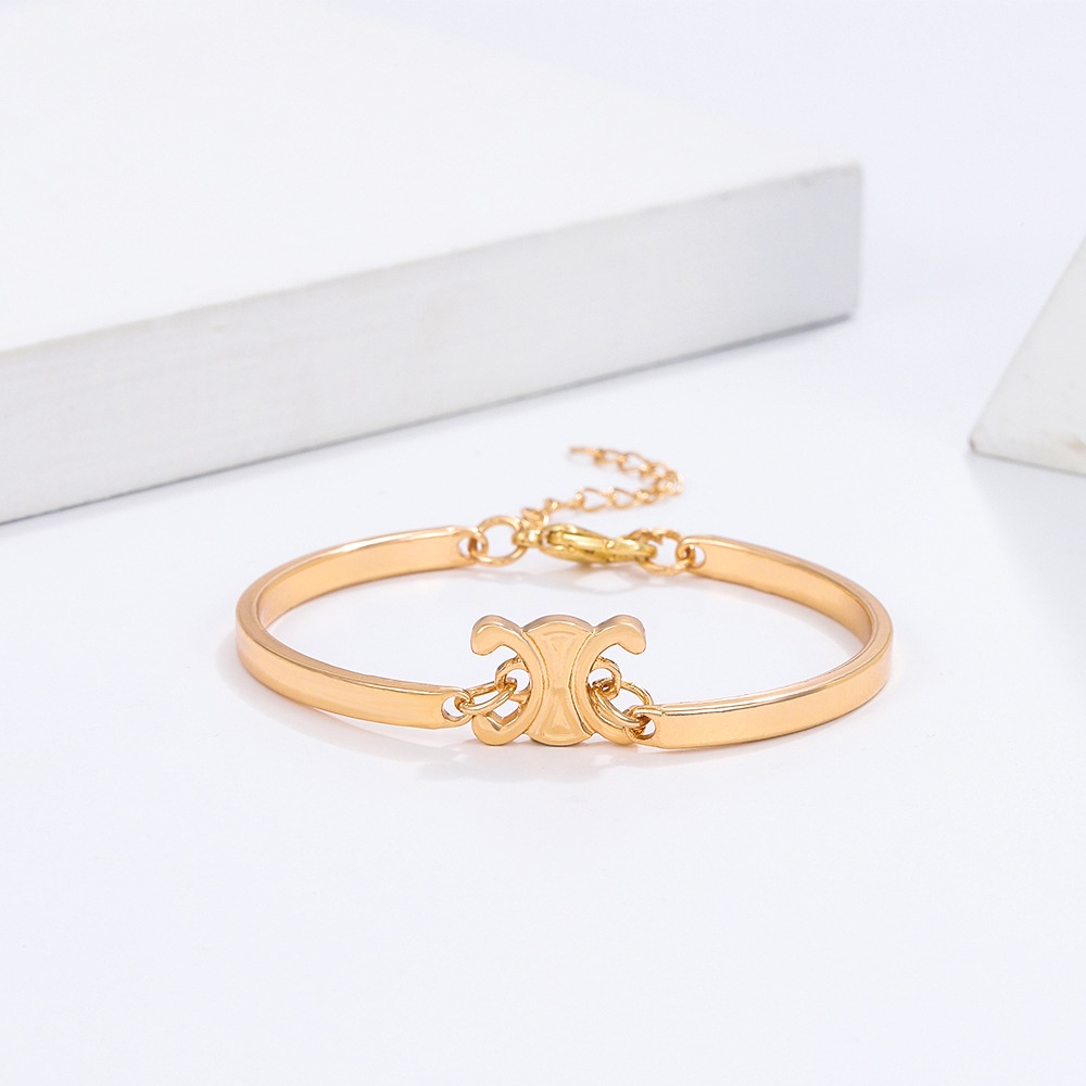 Vòng Tay Mạ Vàng Thời Trang Hàn Quốc Arc de Triomphe Chất Lượng Cao Cho Nữ