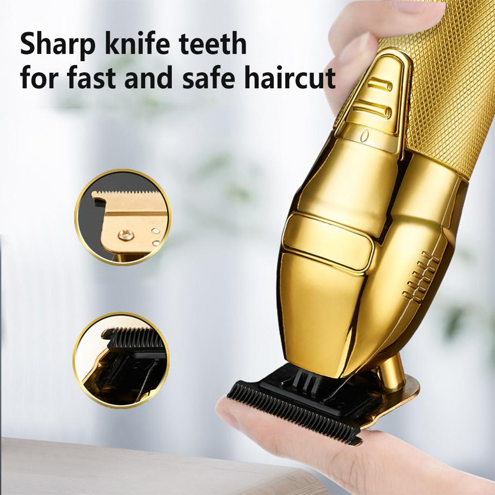 Tông Đơ Cắt Tóc Bằng Điện Sạc USB Thiết Kế Nhỏ Gọn Tiện Lợi Cho Nam