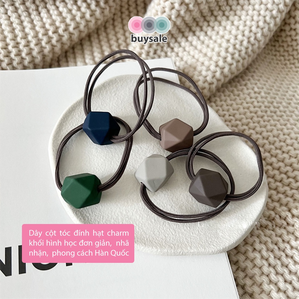 Thun buộc tóc kiểu Hàn Quốc, thiết kế thanh lịch, chất thun chắc chắn, không gây gãy tóc - BuySales - BSPK306
