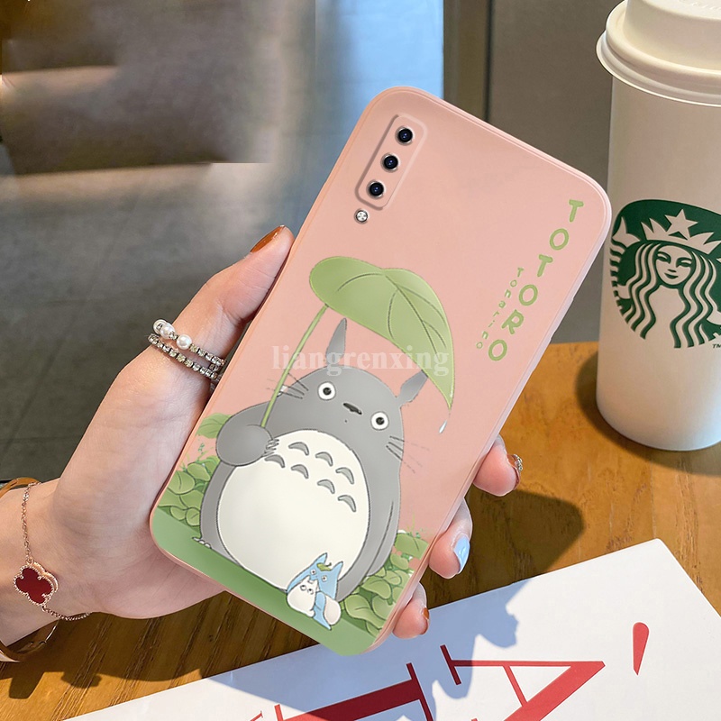 Ốp lưng SAMSUNG A7 2018 SAMSUNG A50 SAMSUNG A70 SAMSUNG A50S A30S Ốp ĐiệN ThoạI HọA TiếT RồNg Cho SAMSUNG A7 2018 SAMSUNG A50 SAMSUNG A70 SAMSUNG A50S A30S ZBLM01 viền vuông cute