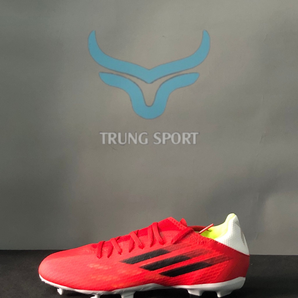 (Chính hãng) Giày đá bóng sân cỏ tự nhiên ADIDAS XSPEED FLOW.3 FG đỏ , Sân 11, Sân 7 [TRUNGSPORT]