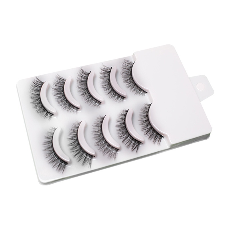 Set 5 Cặp Lông Mi Giả 3D Dài Tự Nhiên Hóa Trang Thần Tiên Nhật Bản