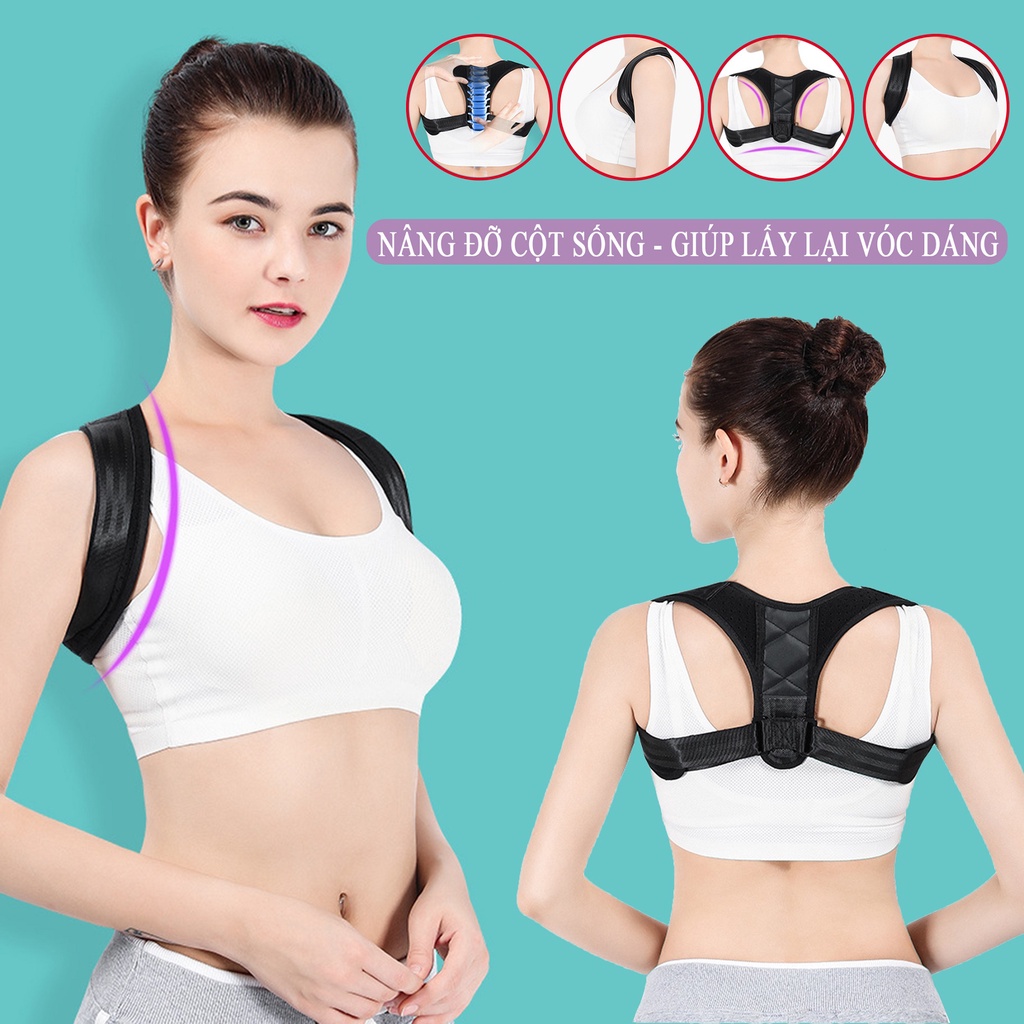 Đai Chống Gù Lưng Nam Nữ ANDEGO Cao Cấp, Đai Chống Gù Cho Trẻ Em Và Người Lớn Có Bảo Hành Lỗi 1 Đổi 1