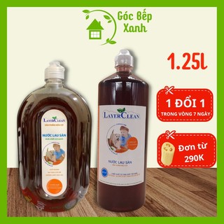 Nước lau sàn hữu cơ Layer Clean 1.25l, hữu cơ layerclean Quế/Nước Hoa/Gió Biển
