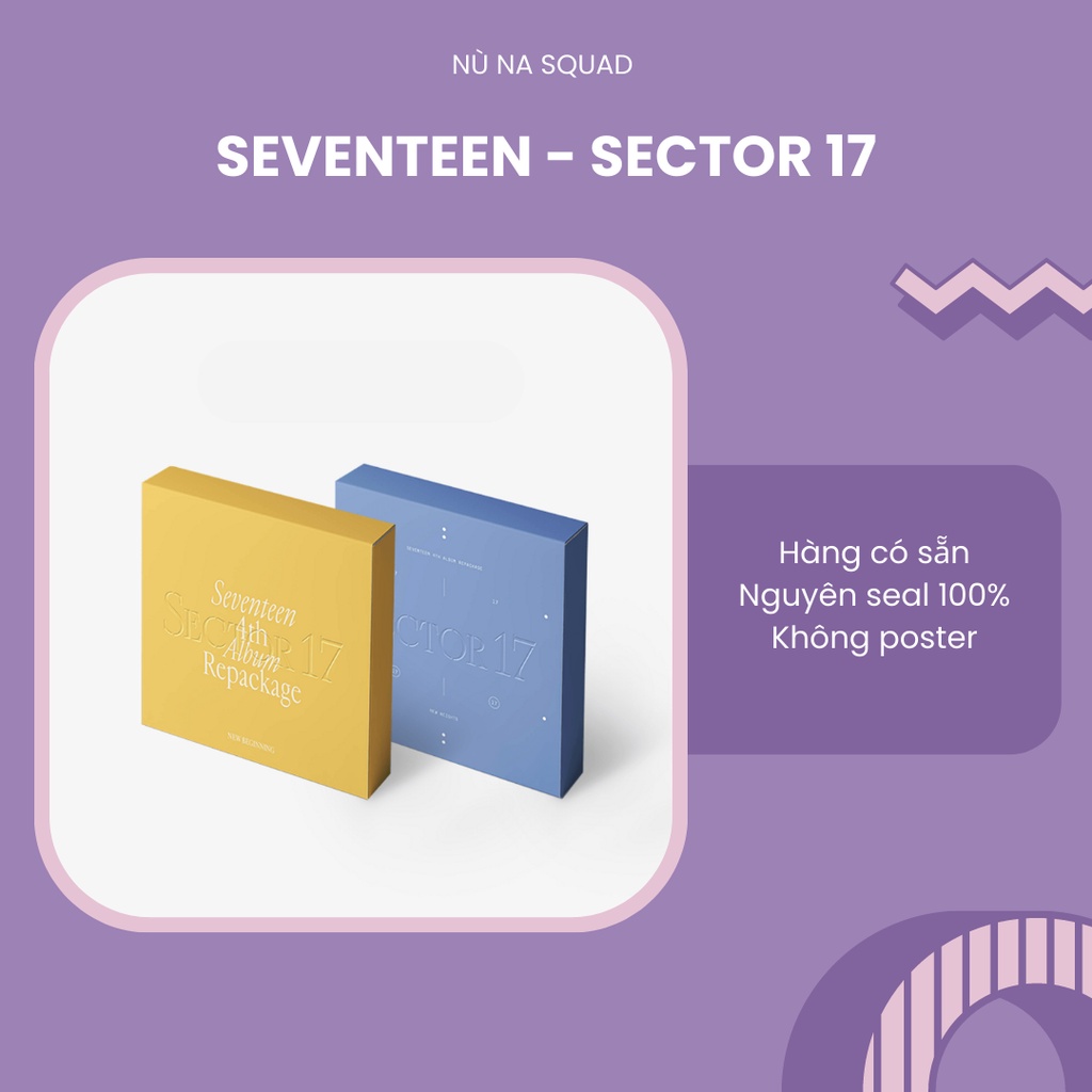 Bộ album SEVENTEEN - Sector 17