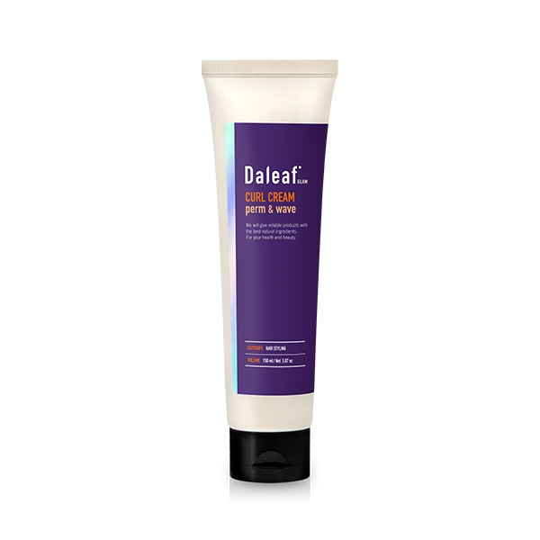 Daleaf Glam Curl Cream 150ml / Volume Wave Hair Essence