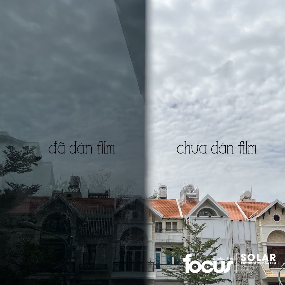 [Focus C40-15] - Film cách nhiệt Nano Ceramic Focus, chống nóng cho nhà kính, ô tô; film cách nhiệt Hàn Quốc