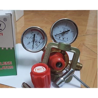 Đồng hồ khí Acetylene dùng trong hàn cắt kim loại