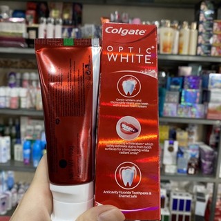 Kem đánh răng Colgate Optic White Plus Shine 100g
