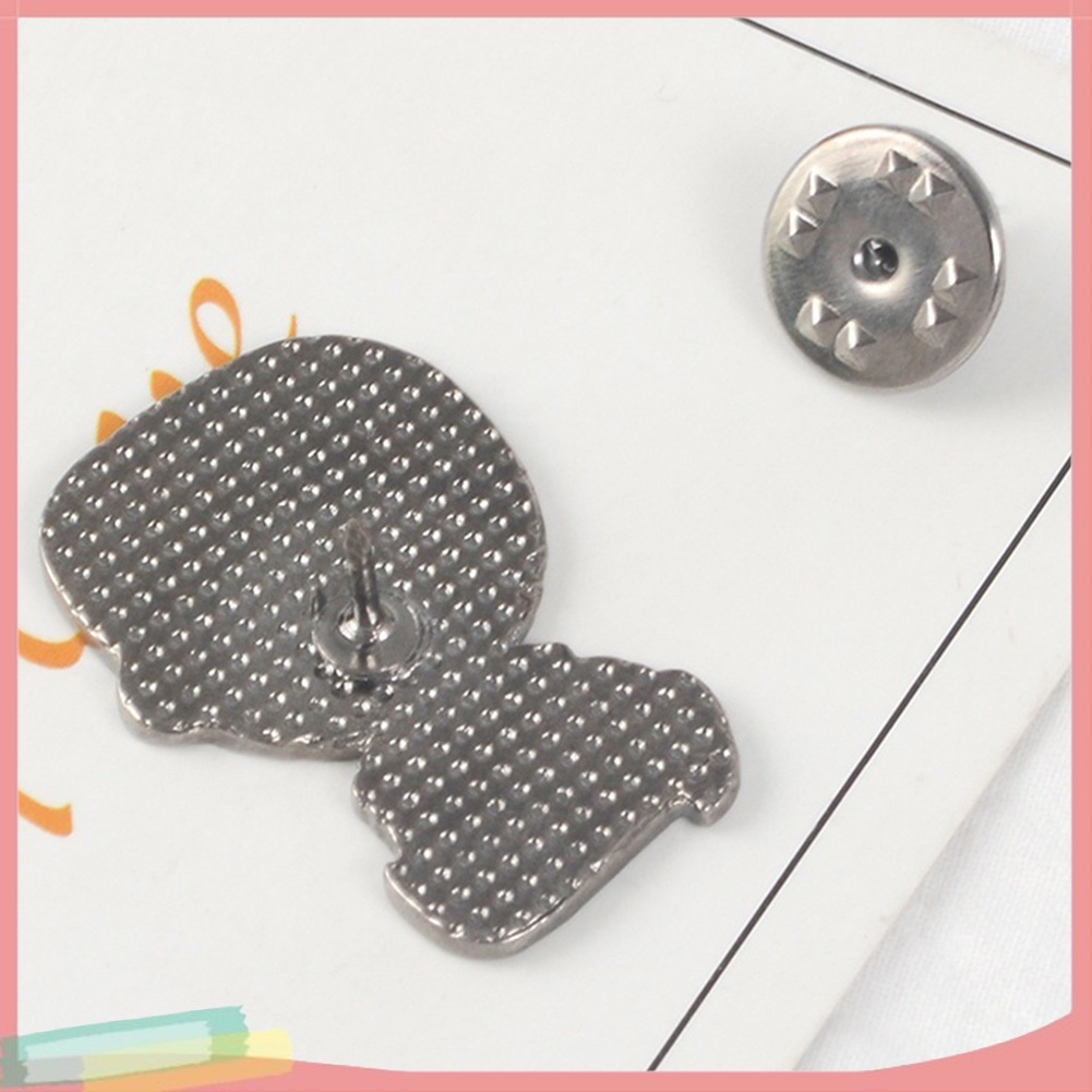 Trâm cài hoạt tiết Van Gogh in chữ Vincent bằng nhôm