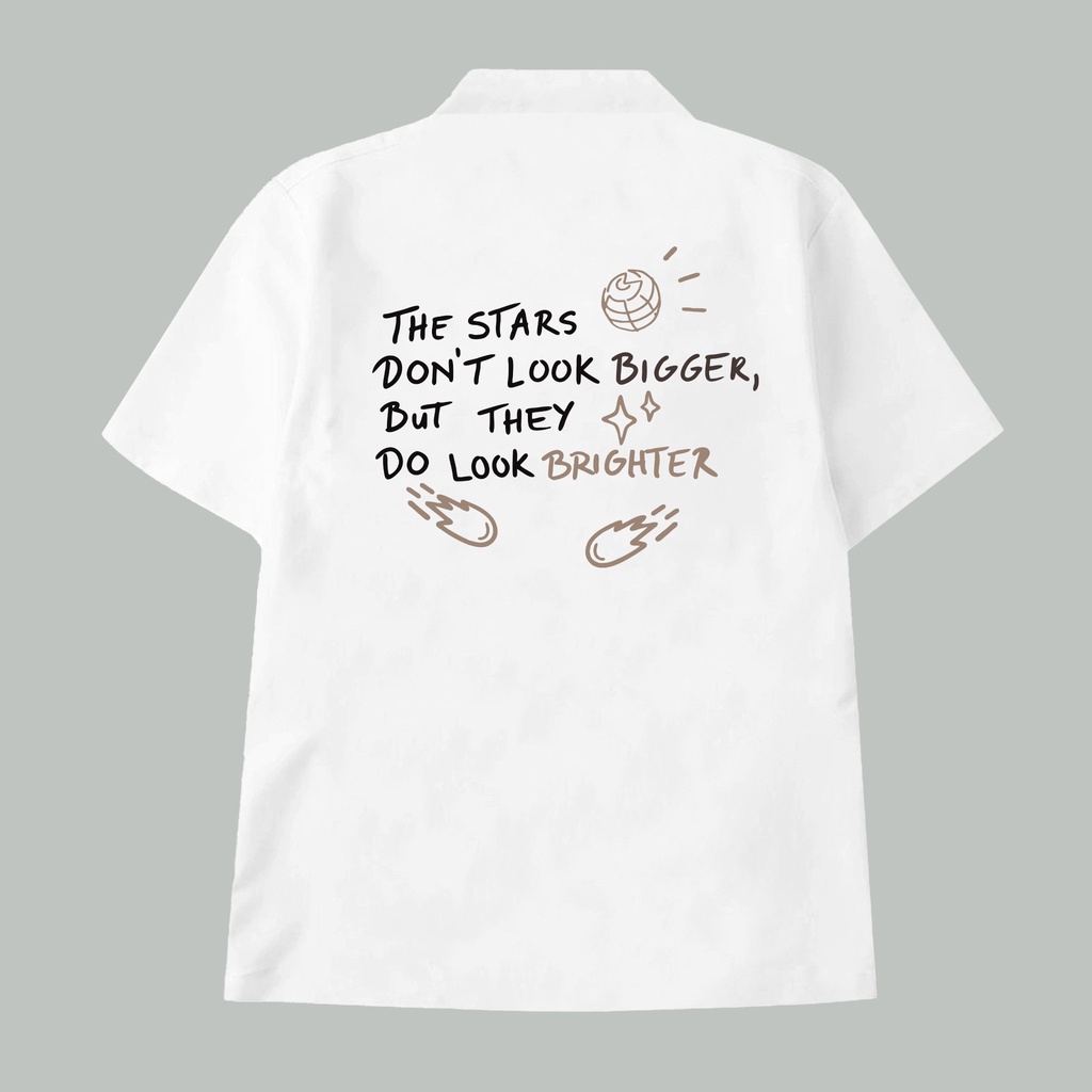 Áo SƠ MI nam nữ tay lỡ cổ bẻ phong cách ulzzang form freesize dáng rộng unisex KATE DID YOU